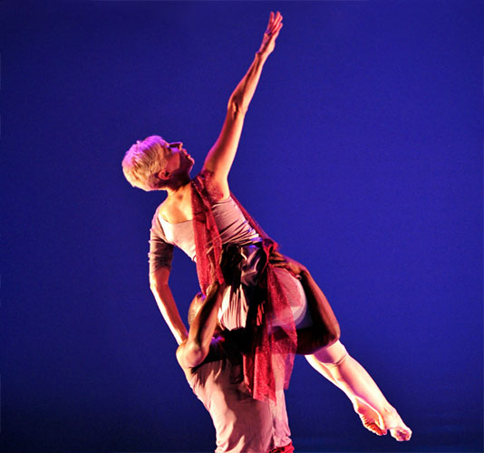 photograph of Kim Robards dance performing