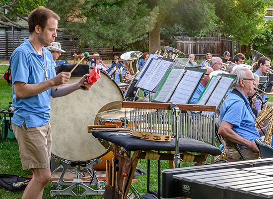 Boulder Concert Band Salberg Park Concert
