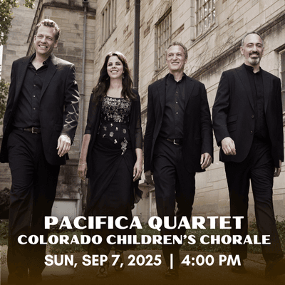 Pacifica Quartet with the Colorado Children's Chorale