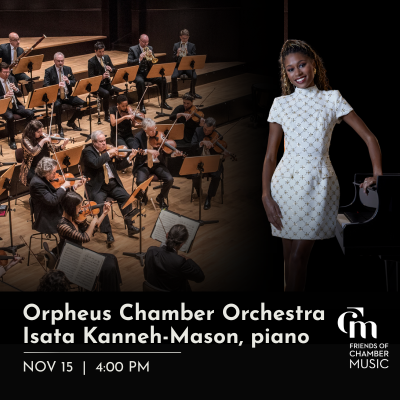 Orpheus Chamber Ensemble and Isata Kanneh-Mason, piano